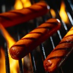 Hot Dogs on the Grill